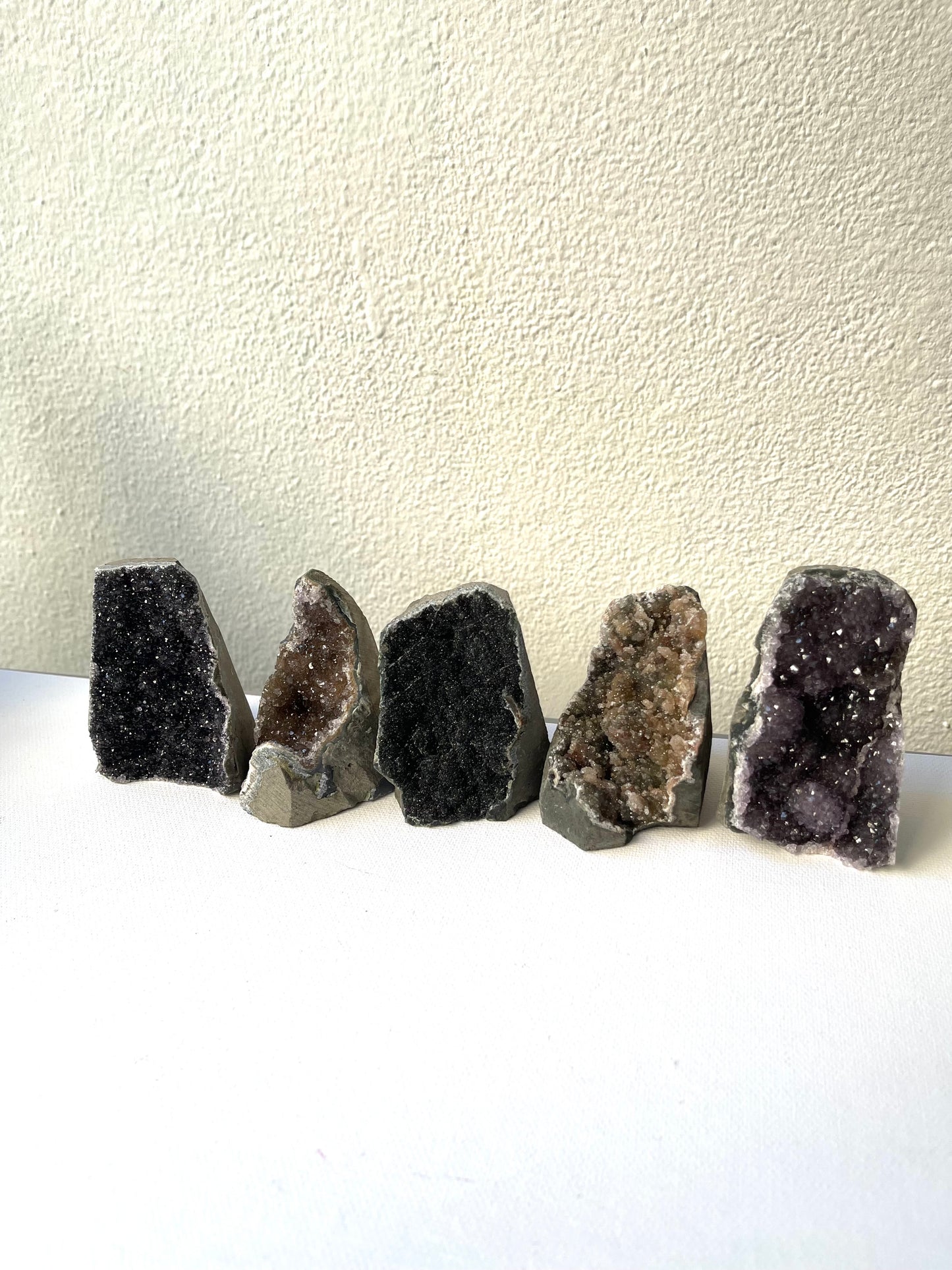 Mini amatista color negro/gris/marron/purpura