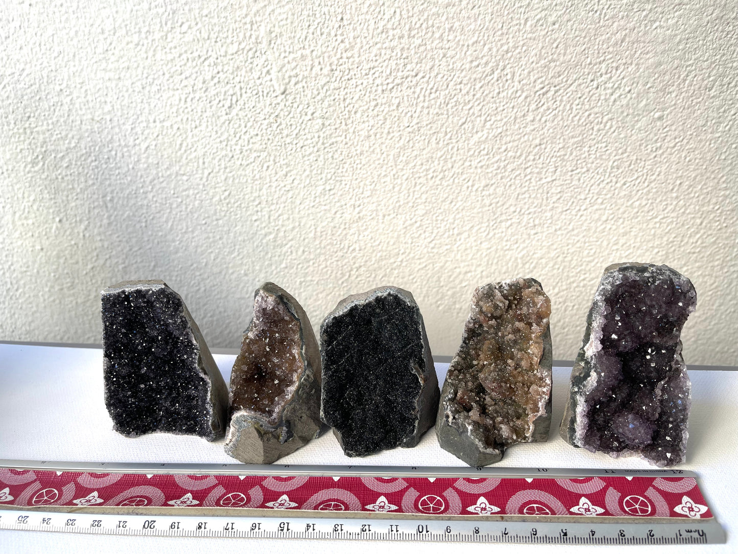 Mini amatista color negro/gris/marron/purpura