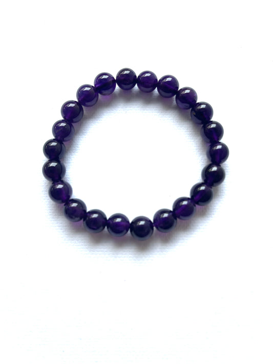 Pulsera de amatista 7-9mm