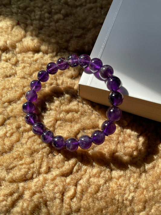 Pulsera de amatista 7-9mm